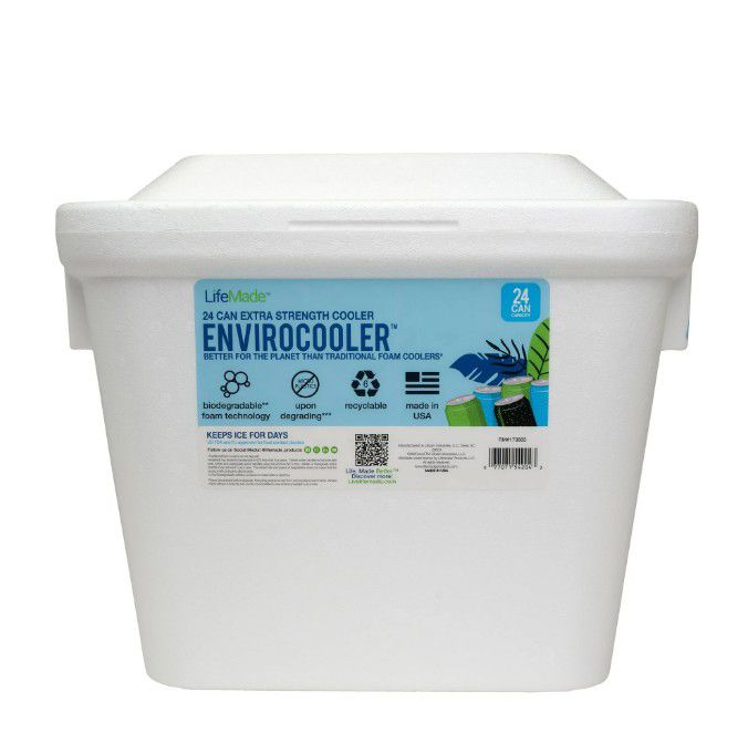 Styrofoam cooler